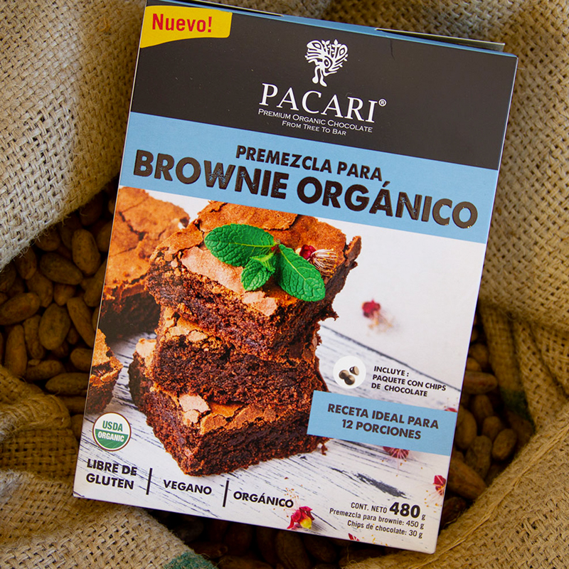 Brownie Orgánico 480grs