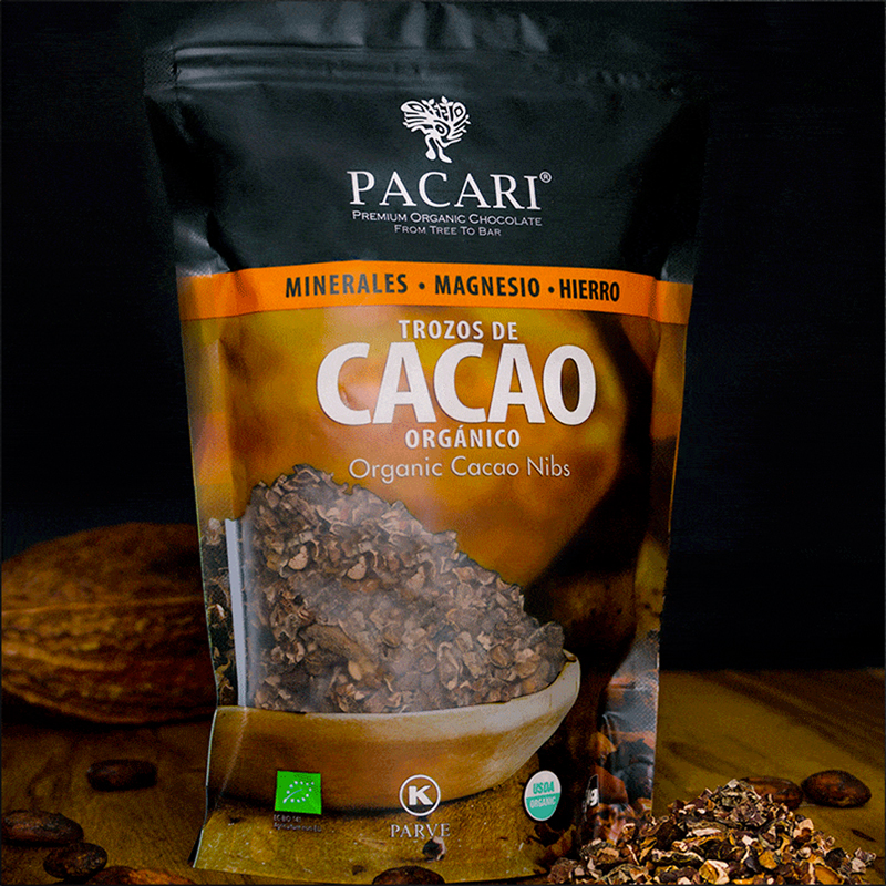Nibs de Cacao Raw Orgánico 200gr