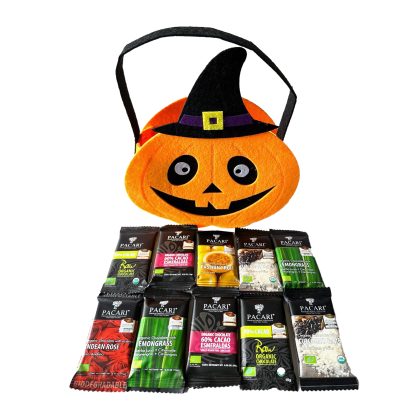 Pack Surtido de Chocolates Paccari – Especial Halloween (10 barras pocket)